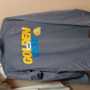 Albany State University Golden Rams Team Staff Shirt Mens Small Long Sleeve Rare